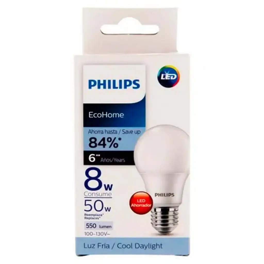 [PHI-0122025] BOMBILLO DE 8W CW  PHILPS
