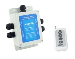 [PISC-PLA09-4] CONTROLADOR PARA 4 LAMPARAS DE PISCINA RGB