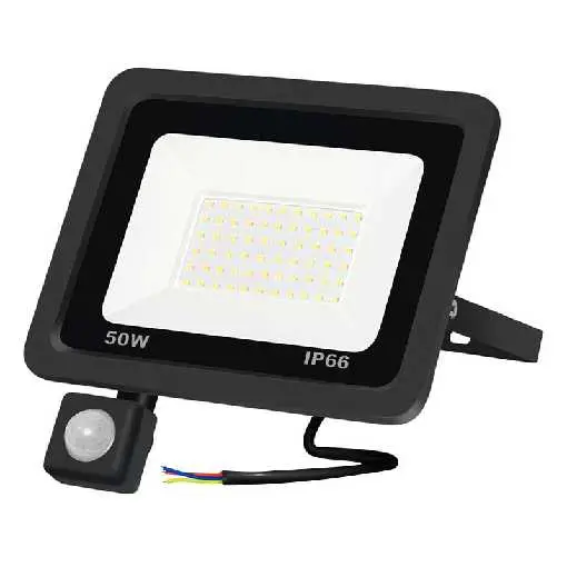 [REF-50W-CW/MS] REFLECTOR 50W LUZ CON SENSOR DE MOVIMIENTO