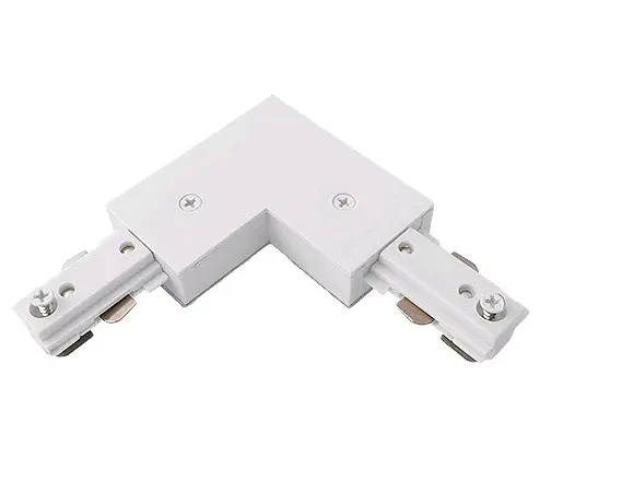 [RIEL-L-BL] CONECTOR PARA RIEL ¨L¨ BLANCA