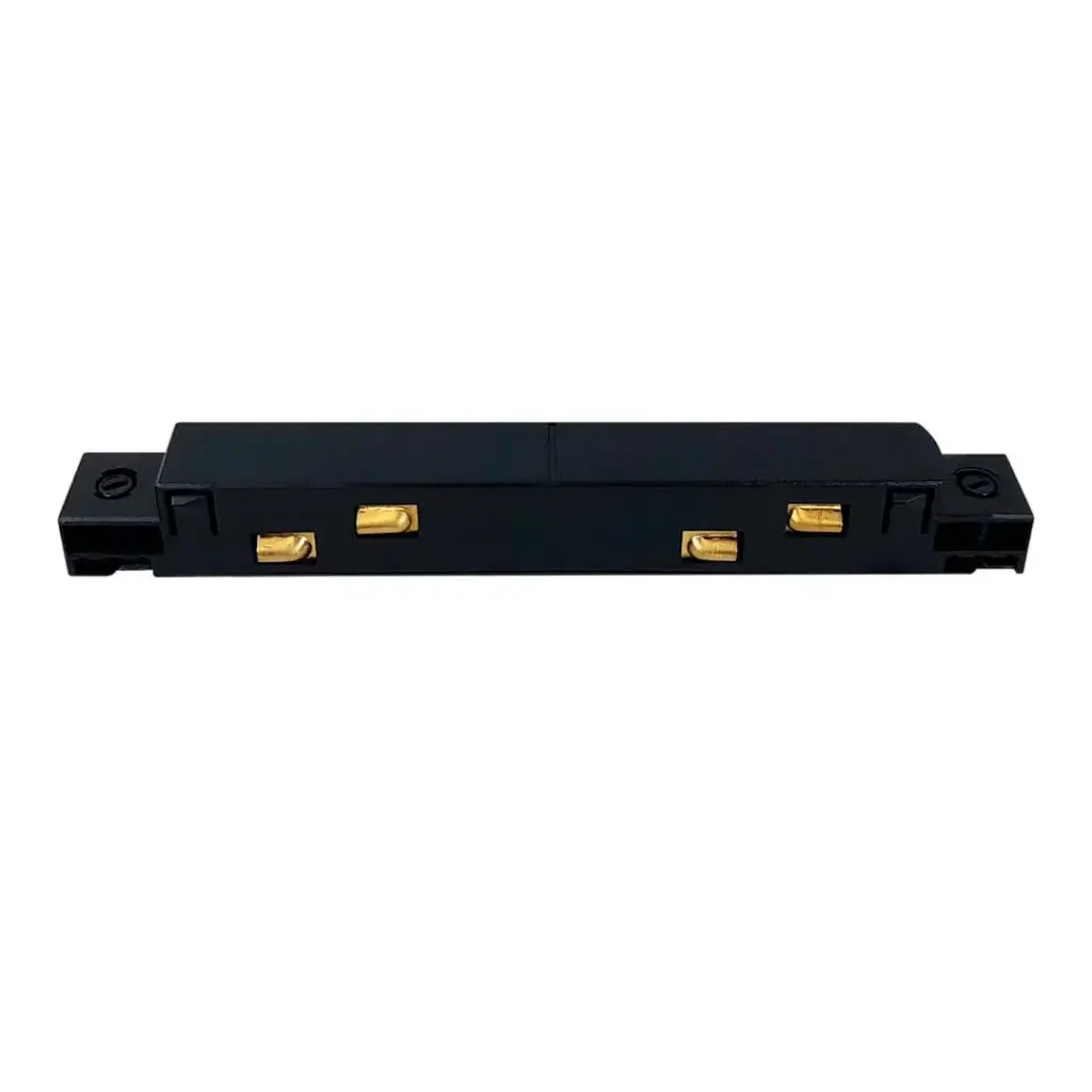 [RIEL-MAG-I-NG] CONECTOR I  PARA RIEL MAGNETICA NEGRA