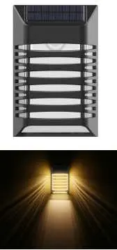 [SOLAR-614-PARED] LAMPARA SOLAR PARA PARED