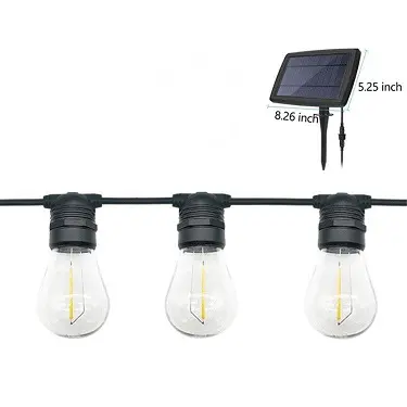 [SOL-STRING-30P-15B-WW] CUERDA SOLAR CON 15 FOCOS WW