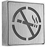 [T06-N/FUM] LETRERO PARA NO FUMAR 8"X8"
