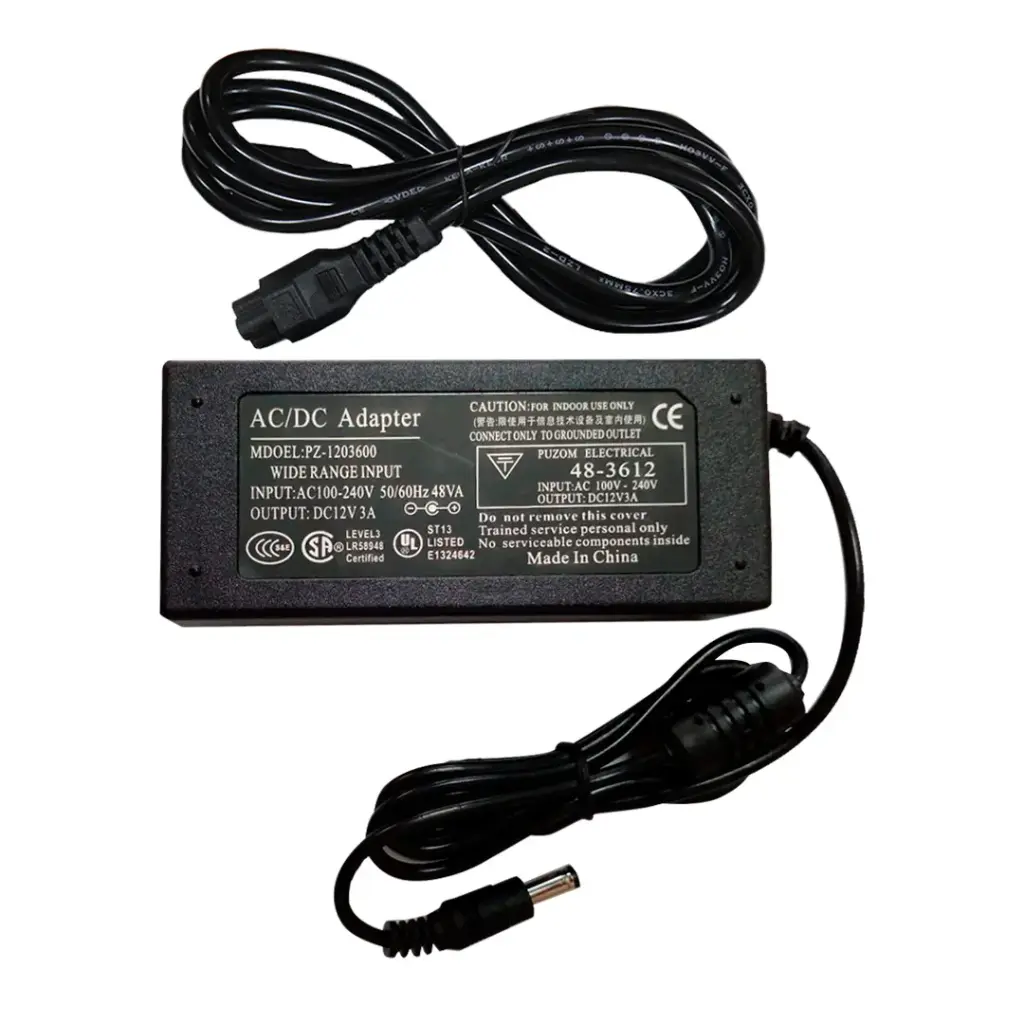 [TRANS-3A] TRANSFORMADOR DE 12V 3A