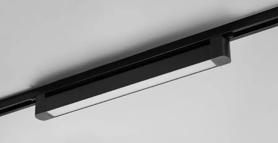 [TRC-107-NG-8W/3CCT] LAMP DE RIEL NEGRO TIPO LINEAL 8W 3CCT