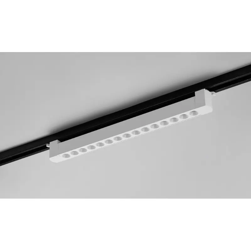 [TRC-108-BL-8W/3CCT] LAMP DE RIEL BLANCA TIPO LINEAL CON PUNTOS 8W 3CCT