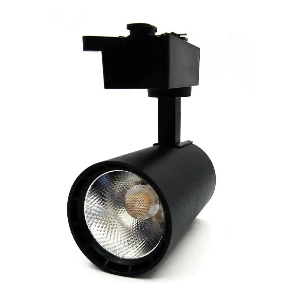[TRC-1502-NG-15W-3K] LAMPARA  PARA RIEL NEGRO 15W 3K