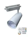 LAMAPARA DE RIEL 30W BLANCA 3CCT