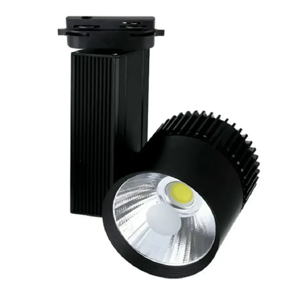 [TRC-3502-NG-35W-3K] LAMPARA PARA RIEL NEGRO 35W 3K