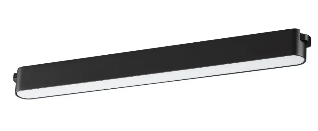 [TRC-701-NG-18W/3CCT] LAMP DE RIEL NEGRO ULTRA DELGADA 18W 24V 3CCT