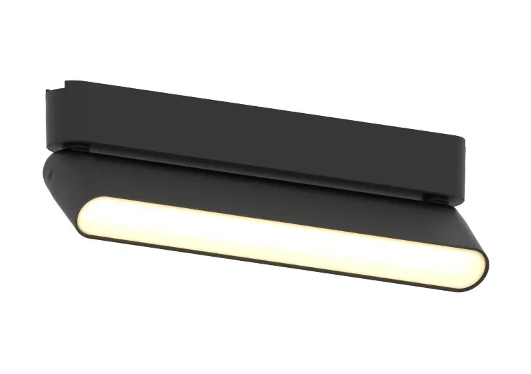 [TRC-703-NG-6W/3CCT] LAMP DE RIEL NEGRO ULTRA DELGADA 6W 24V 3CCT