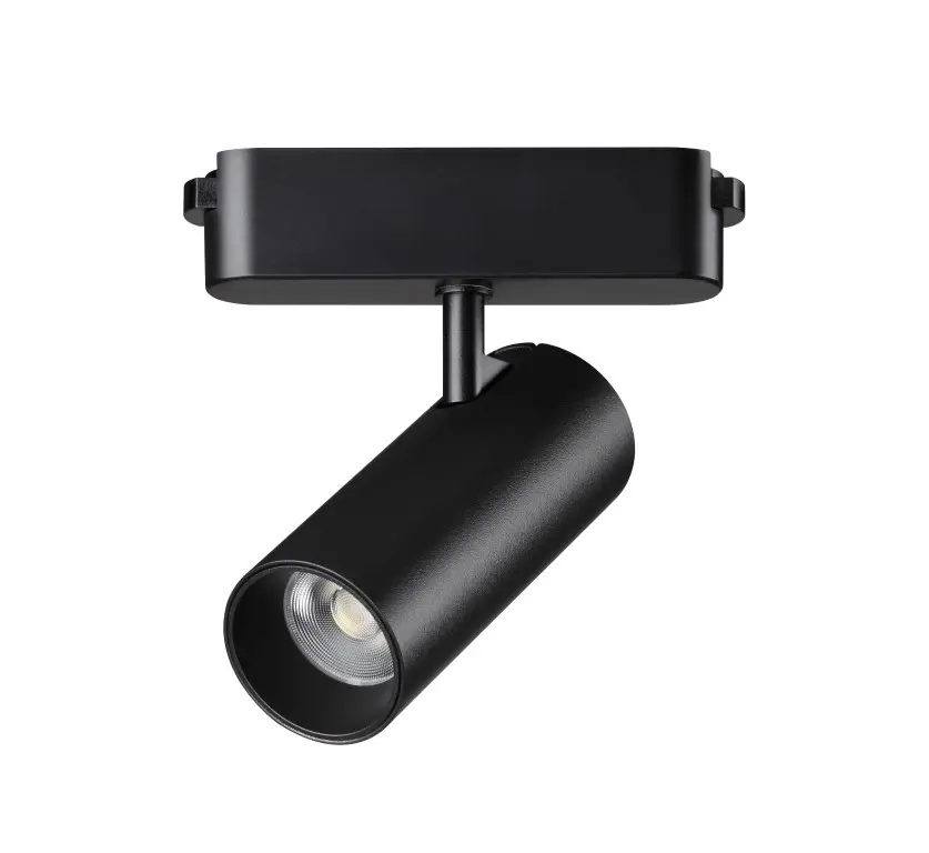 [TRC-704-NG-12W/3CCT] LAMP DE RIEL NEGRO ULTRA DELGADA 12W 24V 3CCT