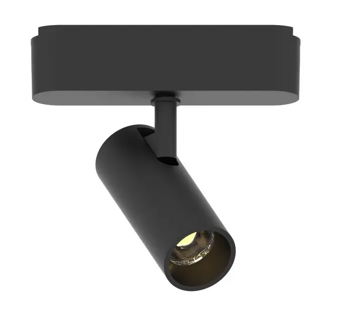 [TRC-704-NG-6W/3CCT] LAMP DE RIEL NEGRO ULTRA DELGADA 6W 24V 3CCT