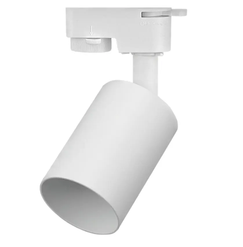 [TRC-GU10-BL] LAMPARA DE RIEL BASE GU10 BLANCA