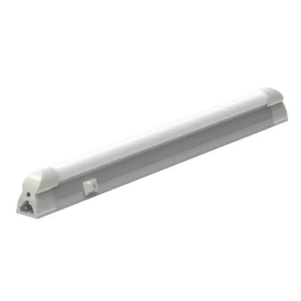 [TUB-T5-S30-6K] TUBO LED T5 6K 0.30MTS BRACKET CON INTERRUPTOR