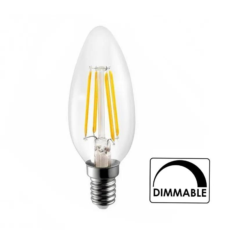 [VEL-4W-D-E12-B] BULBO 4W DIMIABLE FILAMENTO