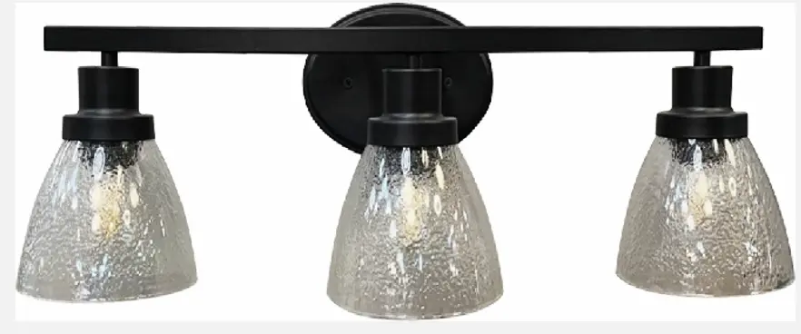 [LAMP-253NG-3XE27] LAMPARA VANIDAD DE PARED 3 X E27