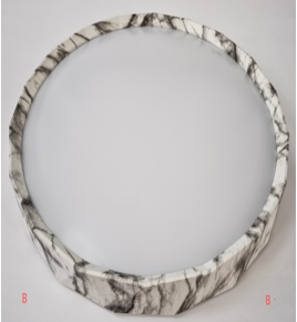 LAMPARA DE TECHO 45W 3CCT PIEDRA