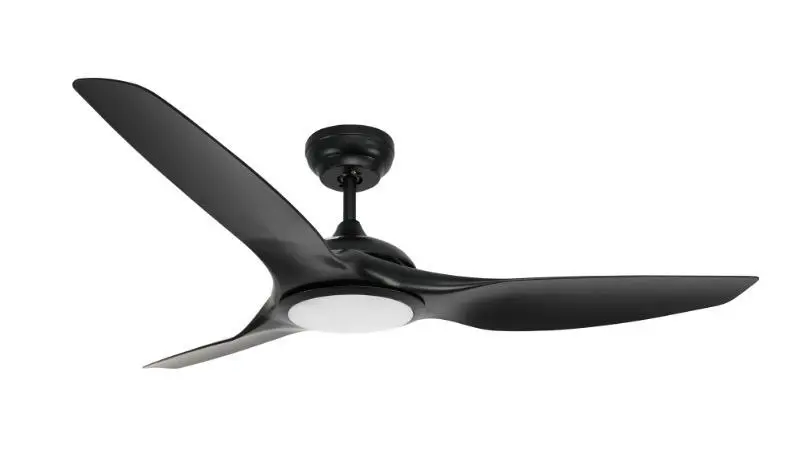 [ABA-52920-NG] ABANICO 52" NEGRO DE 3 ASPAS