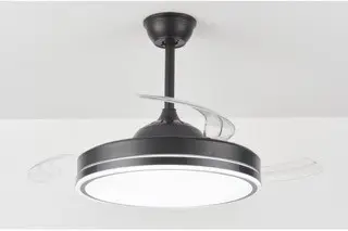 [ABA-FS04-NG] ABANICO NEGRO CON LED 36W 3 CCT