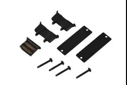 [ACC-CON-NG-01/02] KIT DE ACC PARA CONECTAR LINEAL ES001/002 NEGRO