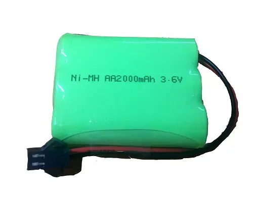 [BAT-NIMH-AA2000MAH-3.6V] BATERIA 3*AA 2000mAh 3.6V